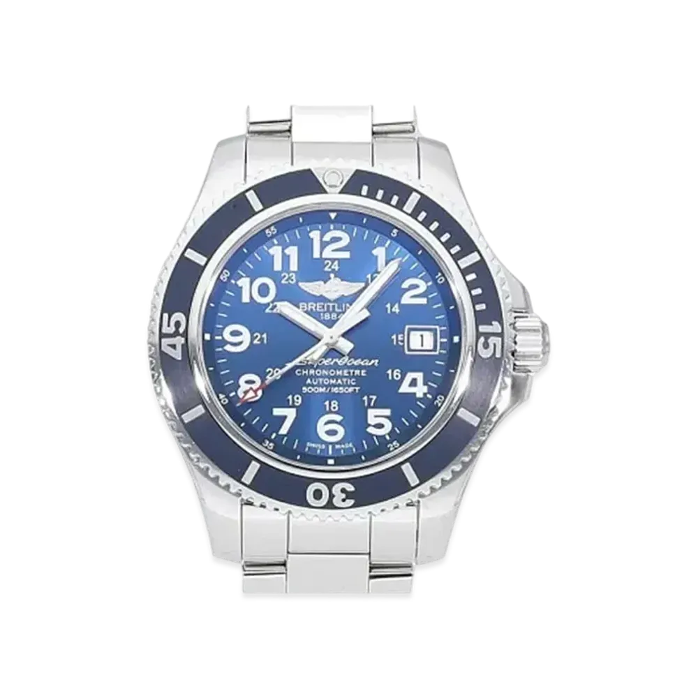Breitling Superocean II 42 "Blue/Stainless Steel"