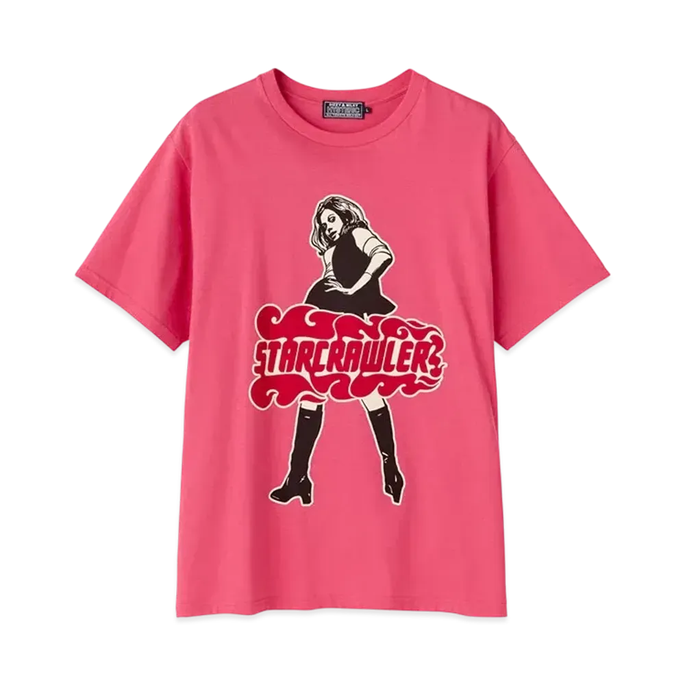 HYSTERIC GLAMOUR x Starcrawler Vixen Girl T-Shirt "Pink"