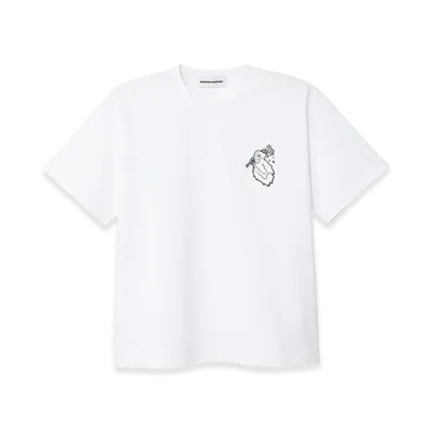 GOD ONLY KNOWS Grim Tee "White"