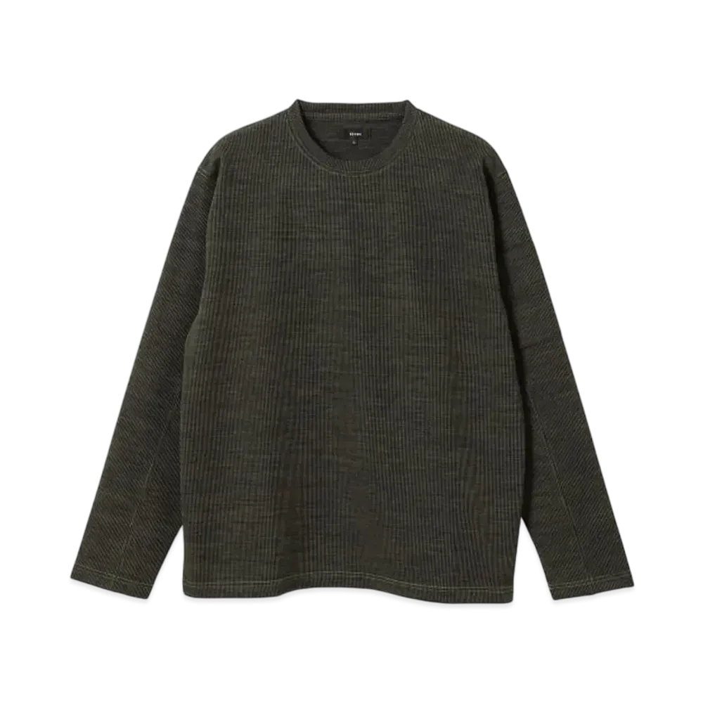 BEAMS Double Face Long Sleeve "Olive"