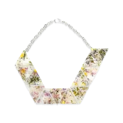 ANREALAGE Flower Polygon Neckless "Colorful"