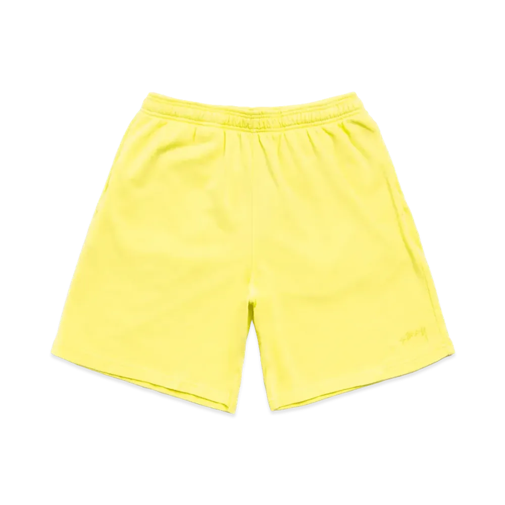 Stussy Lightweight Terry Short "Yellow"