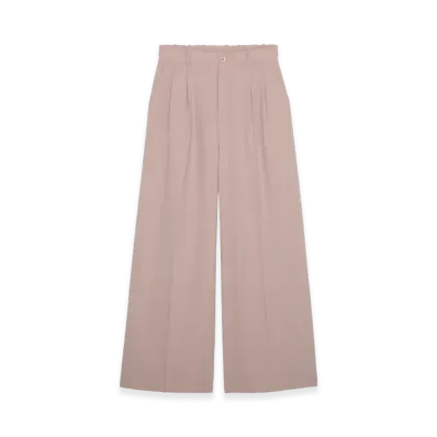 POINTLESS JOURNEY PJ Basic Slacks "Dusty Pink"