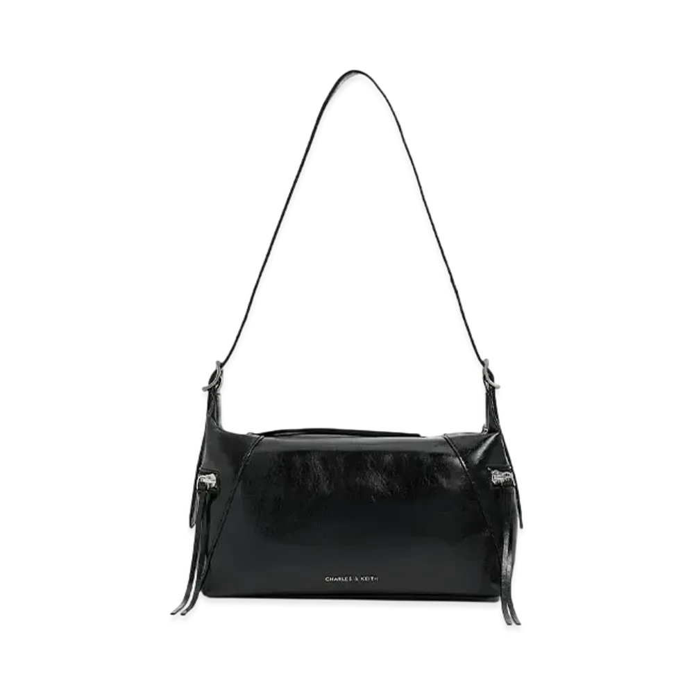 CHARLES & KEITH Zyria Hobo Bag "Noir"