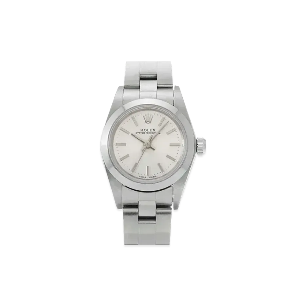 ROLEX Oyster Perpetual "Silver/Stainless Steel"