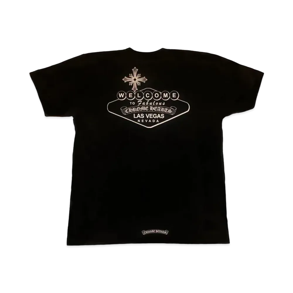 クロムハーツ ラスベガス エクスクルーシブ ポケット Tシャツ "ブラック"