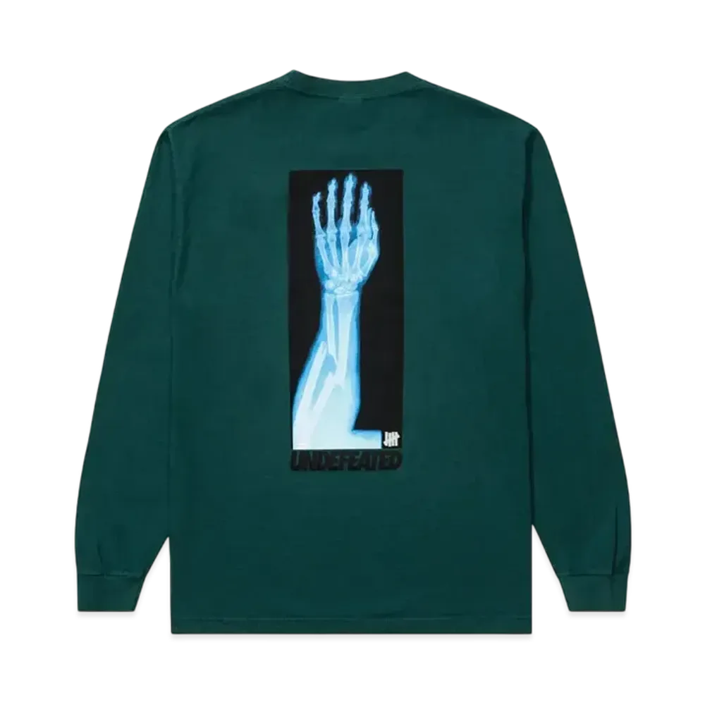 UNDEFEATED Bones L/S Tee "Green"