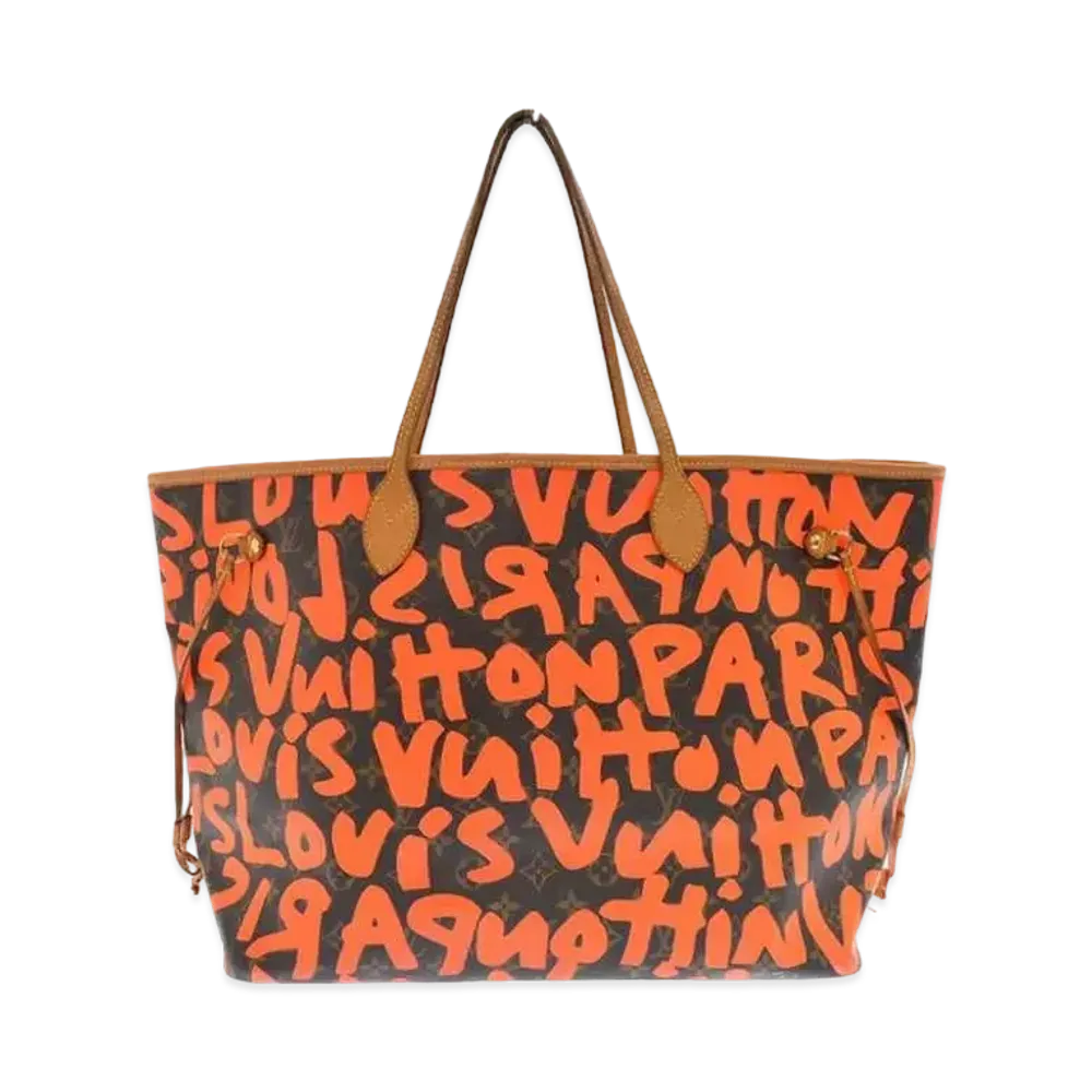 Louis Vuitton Neverfull GM Monogram Graffiti Stephen Sprouse Collection "Orange"