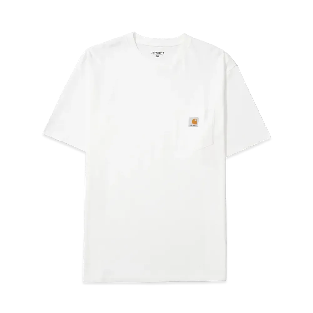Carhartt WIP T-Shirt Short Sleeve S/S Pocket T-Shirt Men'S Women'S "White"