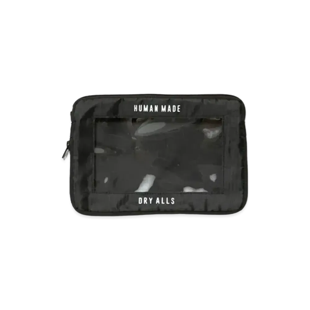 HUMAN MADE TRAVEL CASE MEDIUM "Black"