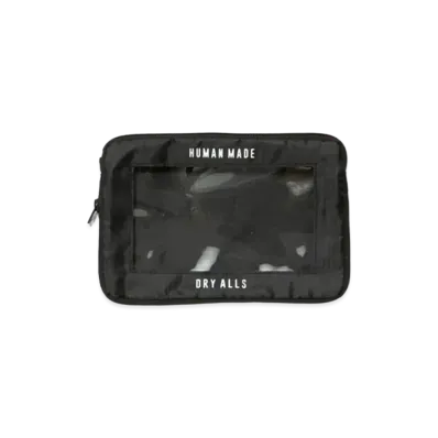 HUMAN MADE TRAVEL CASE MEDIUM "Black"