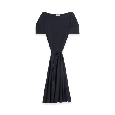 LEMAIRE Women's Jersey Off-Shoulder Dress "Urchin"