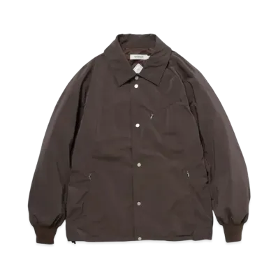 nonnative Coach Jacket P/N Taffeta With Gore-Tex Windstopper "Brown"