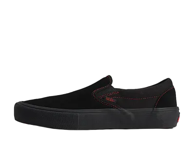 Vans Skate Slip-On "Black/Red"