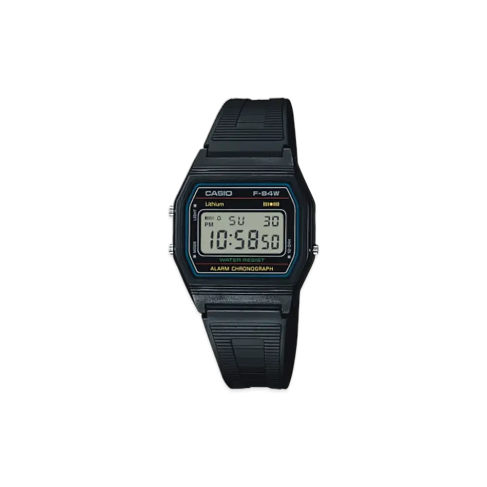 Casio Collection F-84W-1QJH "Black"