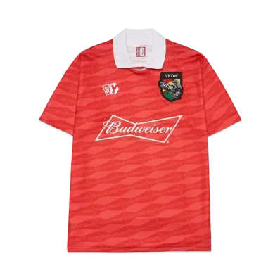 Wasted Youth x Budweiser WYxBW SOCCER GAME SHIRT "Red" / VERDY