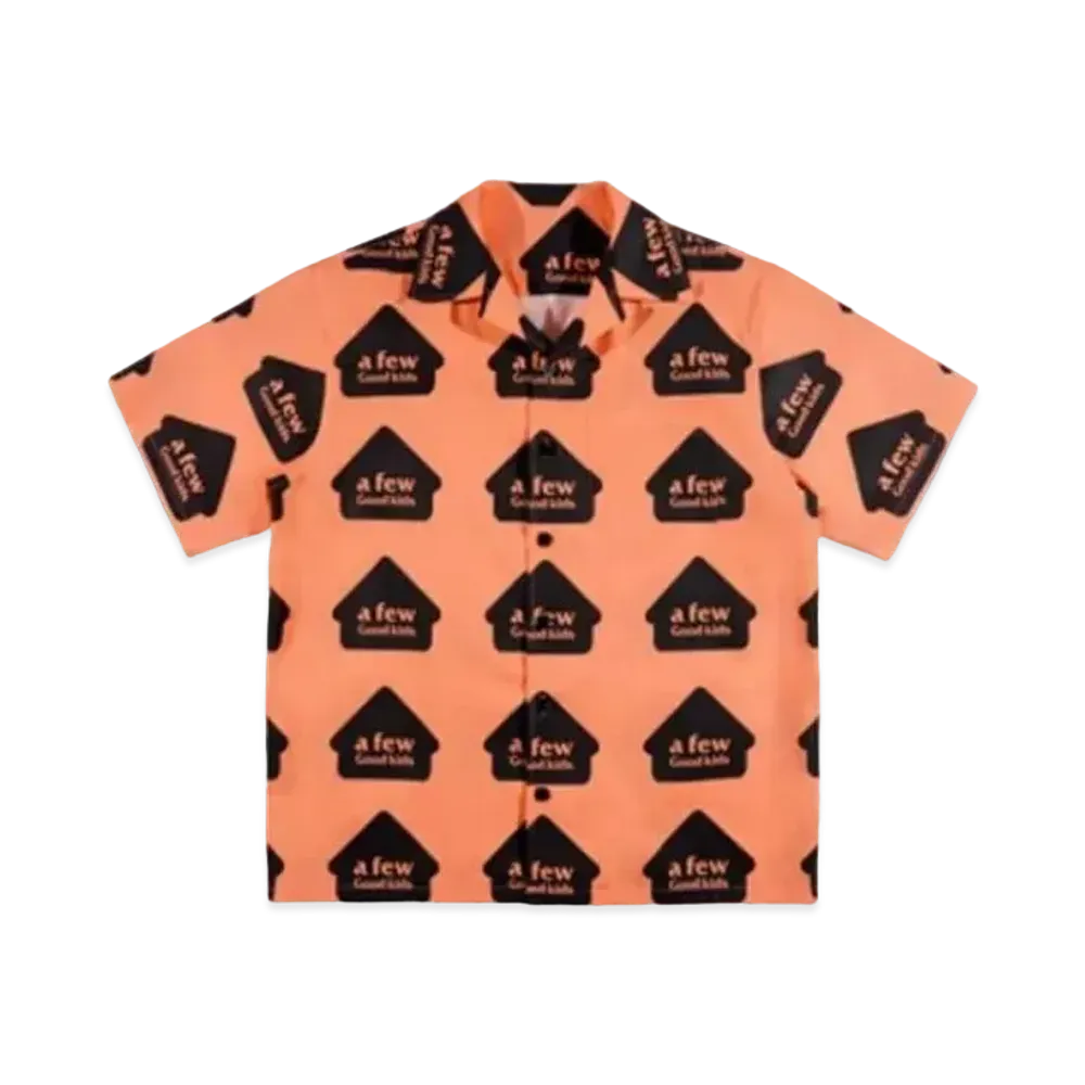 A FEW GOOD KIDS House Logo Shirts "Pink"