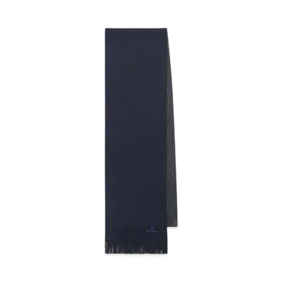 Paul Smith Solid Russell Reversible Muffler "Navy"