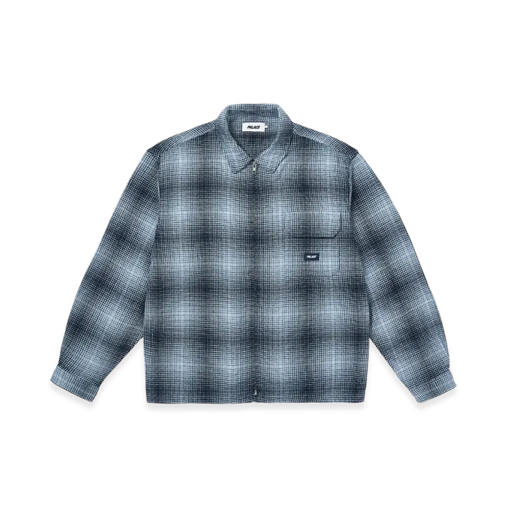 PALACE Ghost Zip Shirt "Navy"