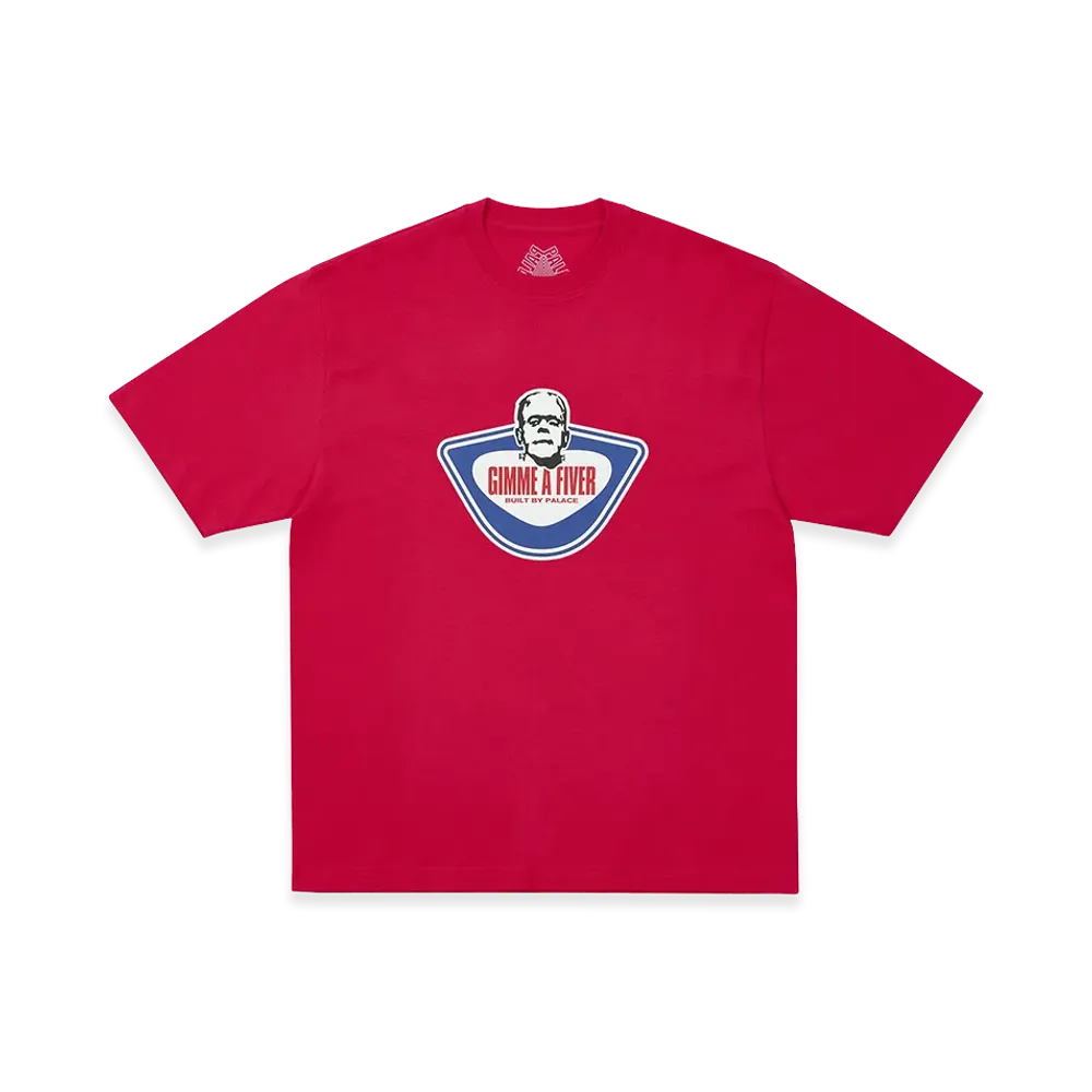 PALACE Fiver T-Shirt "Racey Red"