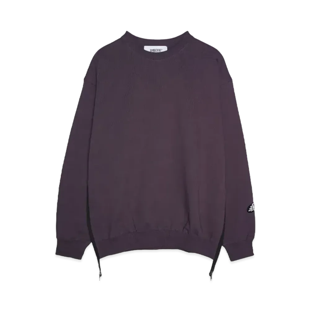 HOMBRE Nino VENTILATION CREW NECK "PURPLE"