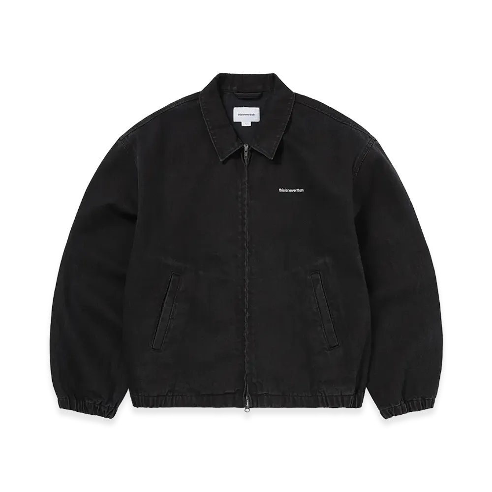 thisisneverthat Denim Blouson Jacket "Black"