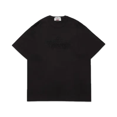 Supreme x Stone Island Embroidered Logo S/S Top "Black"