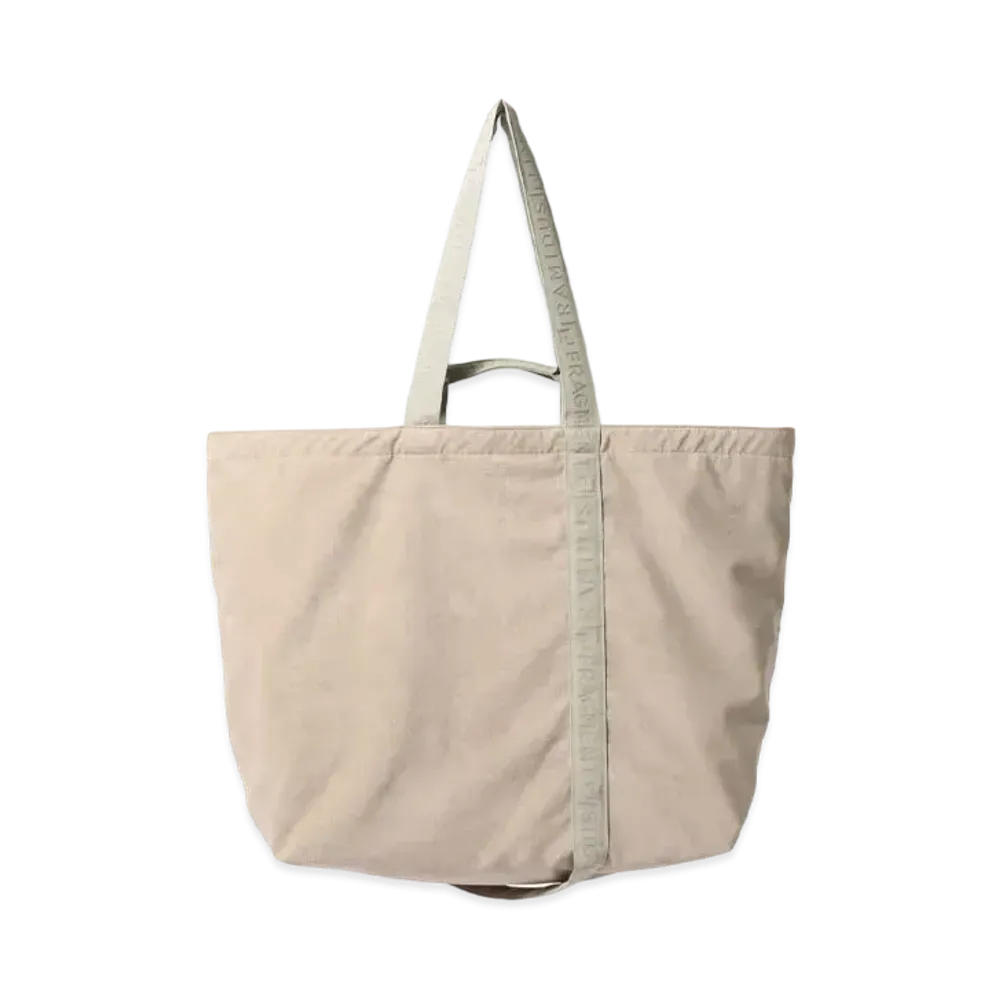 RAMIDUS x Fragment Design Ultrasuede Tote Bag LL "Beige"