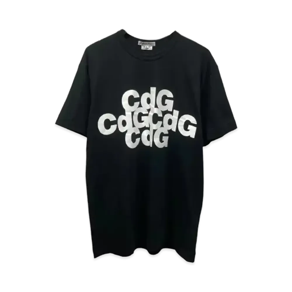 COMME des GARCONS CDG Logo Print T-shirt "Black"