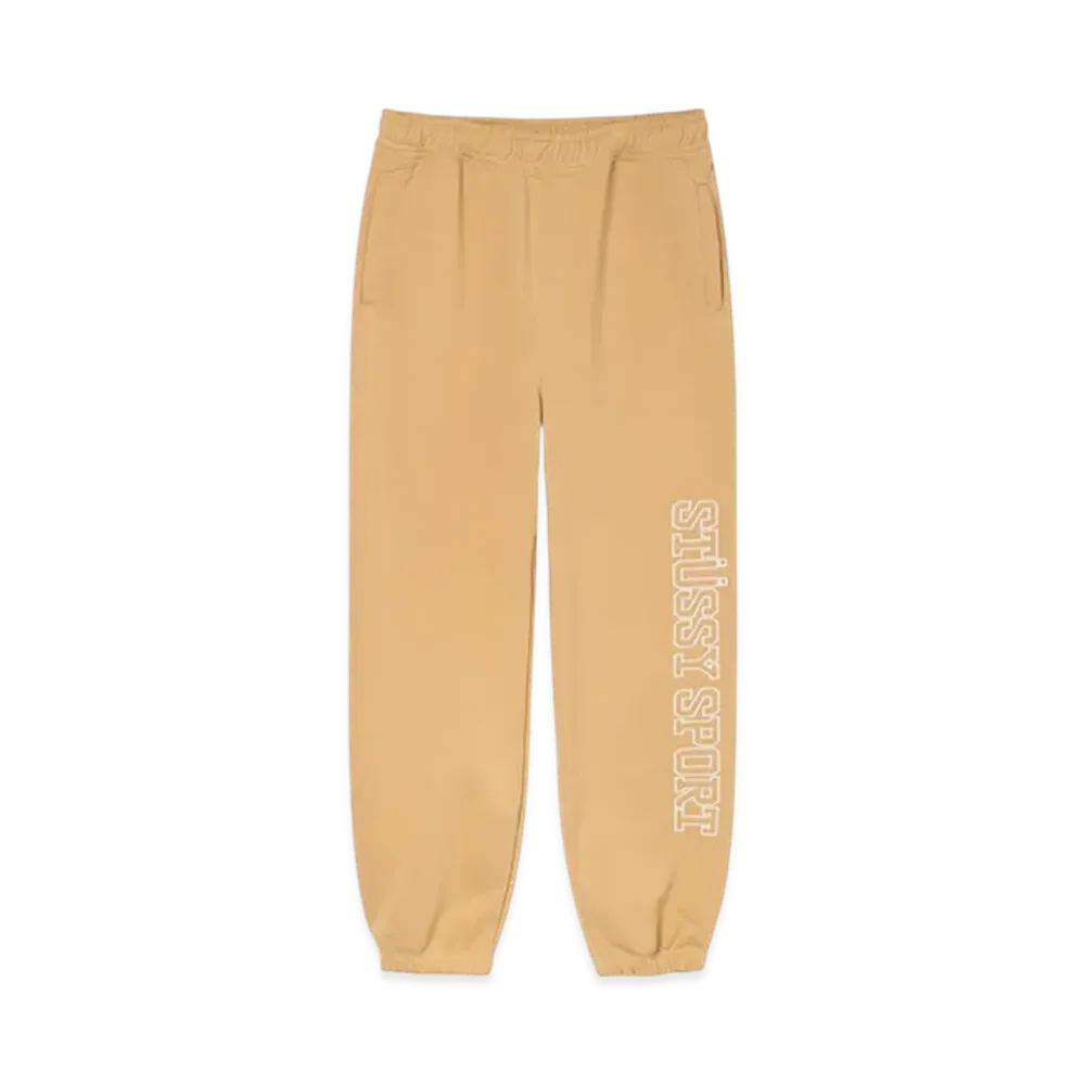 Stussy Sport Applique Pants "Tan"