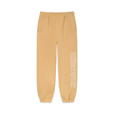 Stussy Sport Applique Pants "Tan"