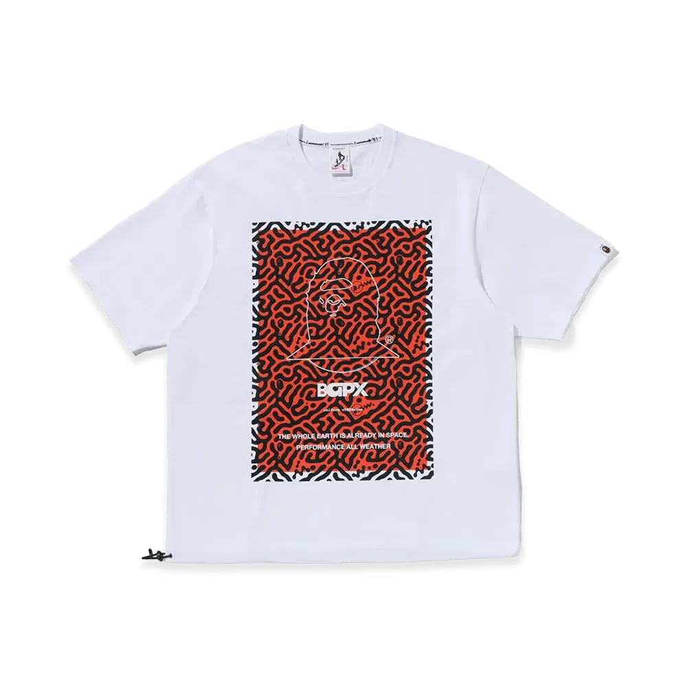 A BATHING APE x KAZUKI KURAISHI Maze S/S Tee "White"