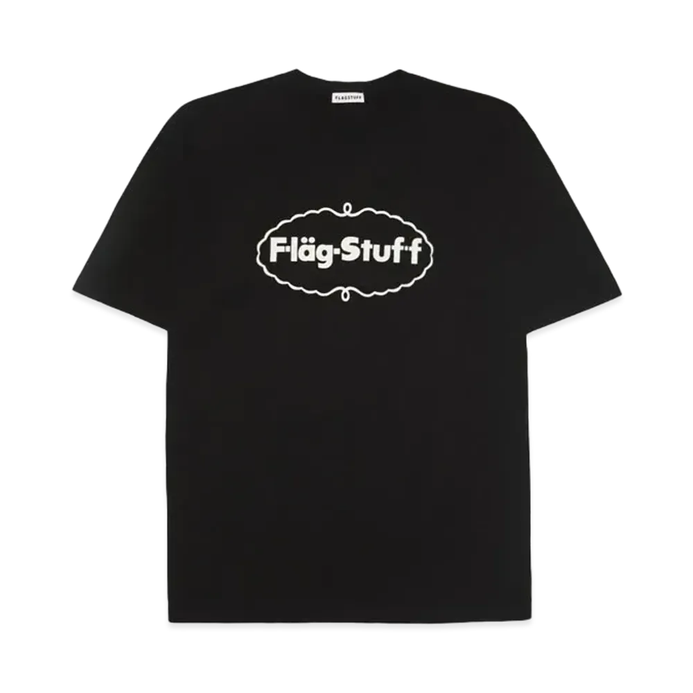 F-LAGSTUF-F ice logo tee "BLACK"