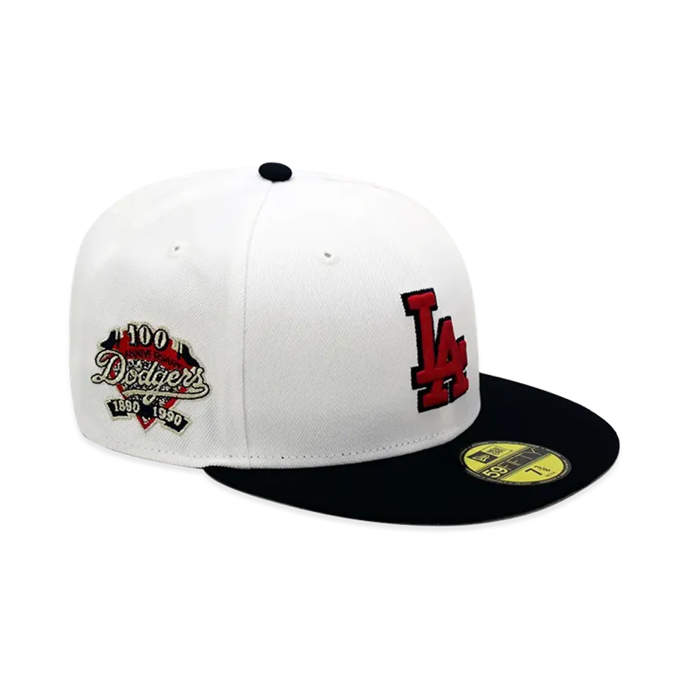 NEW ERA x THE CAP 59Fifty July 4th Los Angeles Dodgers "White/Navy"