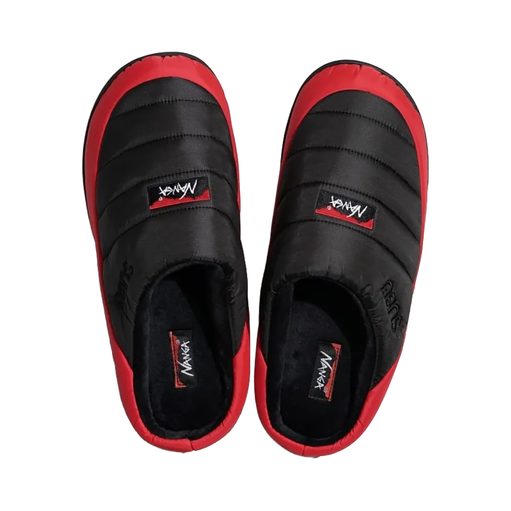 NANGA × SUBU 30th Anniversary AURORA-TEX Combi Winter Sandal "Black/Red"