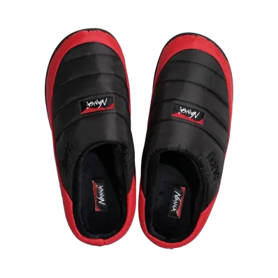 NANGA × SUBU 30th Anniversary AURORA-TEX Combi Winter Sandal "Black/Red"