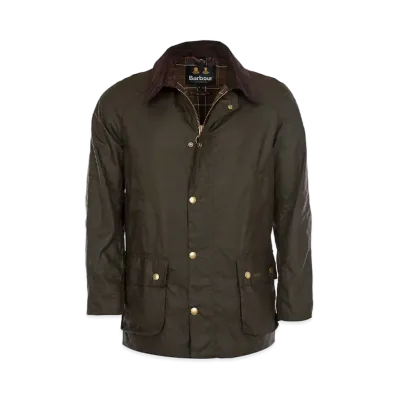 Barbour Ashby Wax Cotton Blouson "Olive"