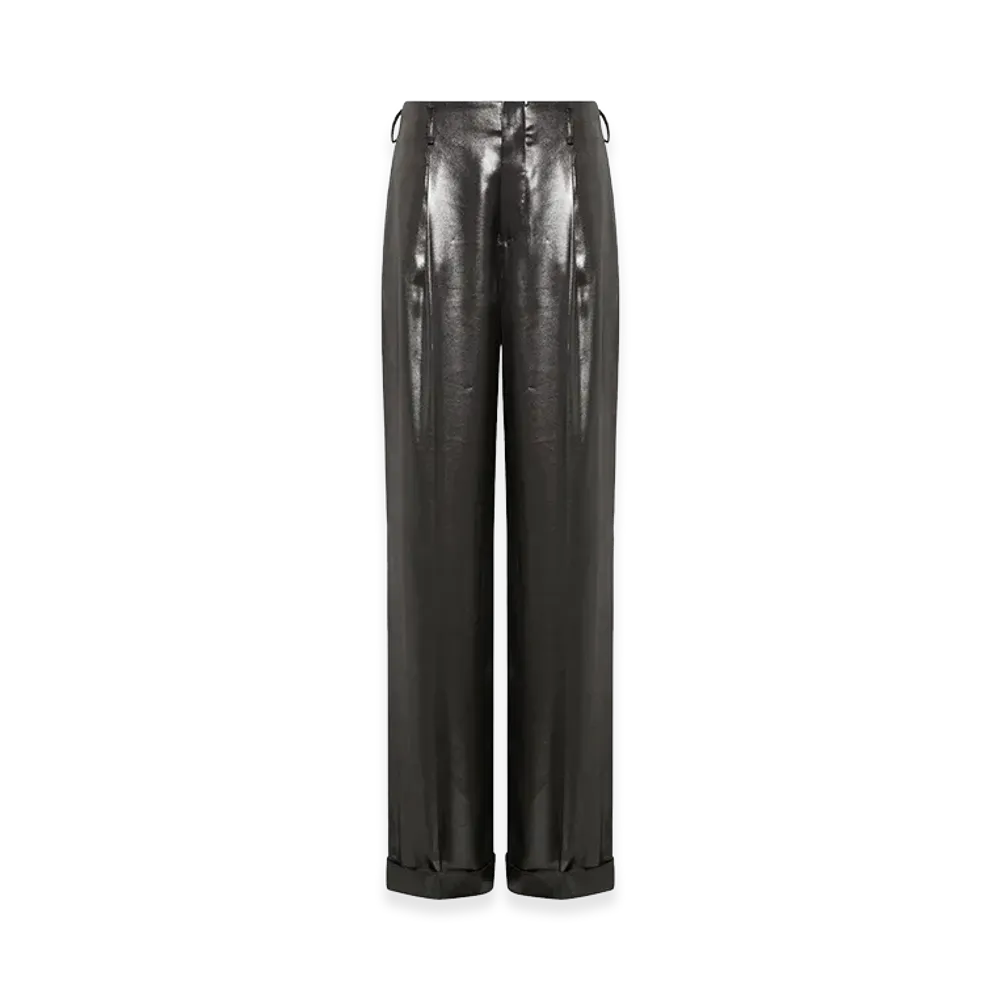 Polo Ralph Lauren Women's acklie Pleated Pants "Black"