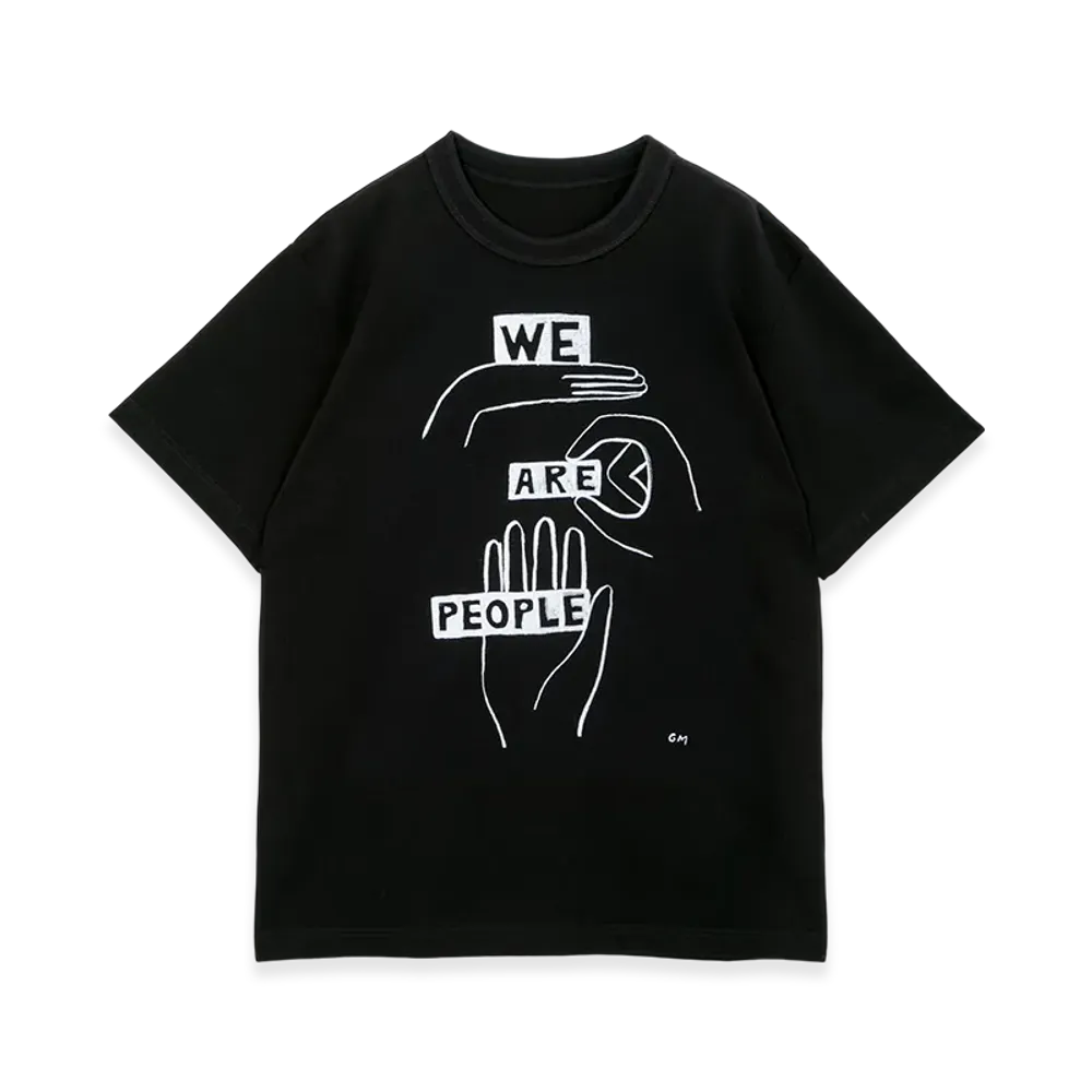 sacai by Geoff Mcfetridge Print T-Shirt "Black"