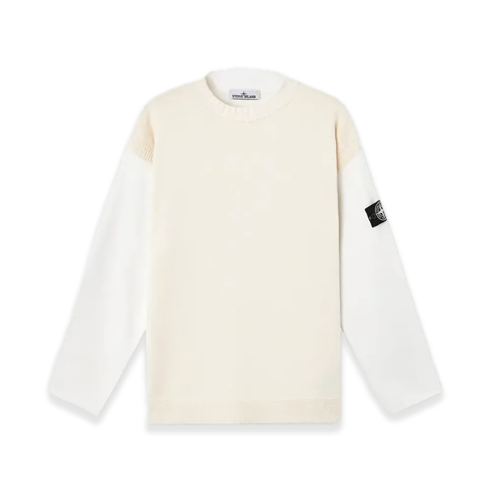Stone Island Raw Beauty 5100014 Mixed Fabric Cotton "Ivory"