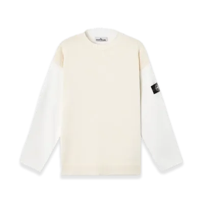 Stone Island Raw Beauty 5100014 Mixed Fabric Cotton "Ivory"
