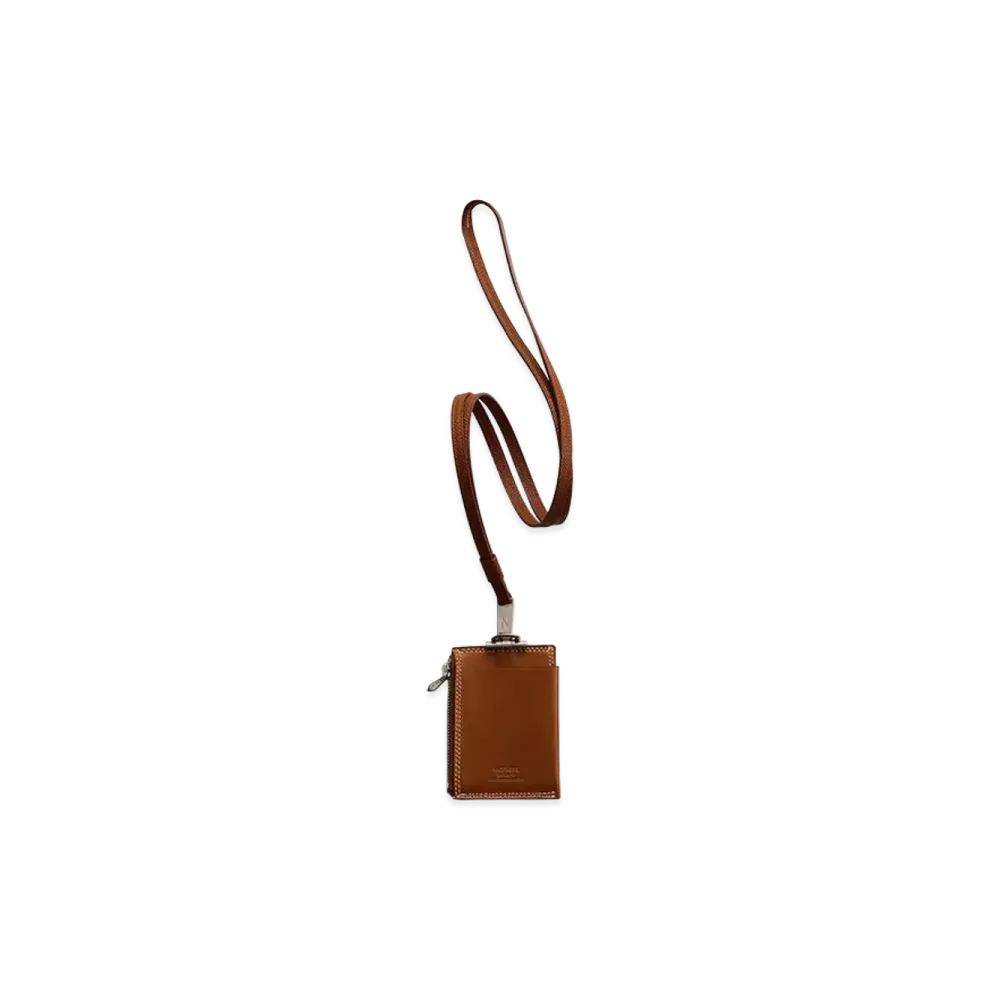 NICENESS Bay Ray - Long Zip Card Case-Long Strap "Cognac"