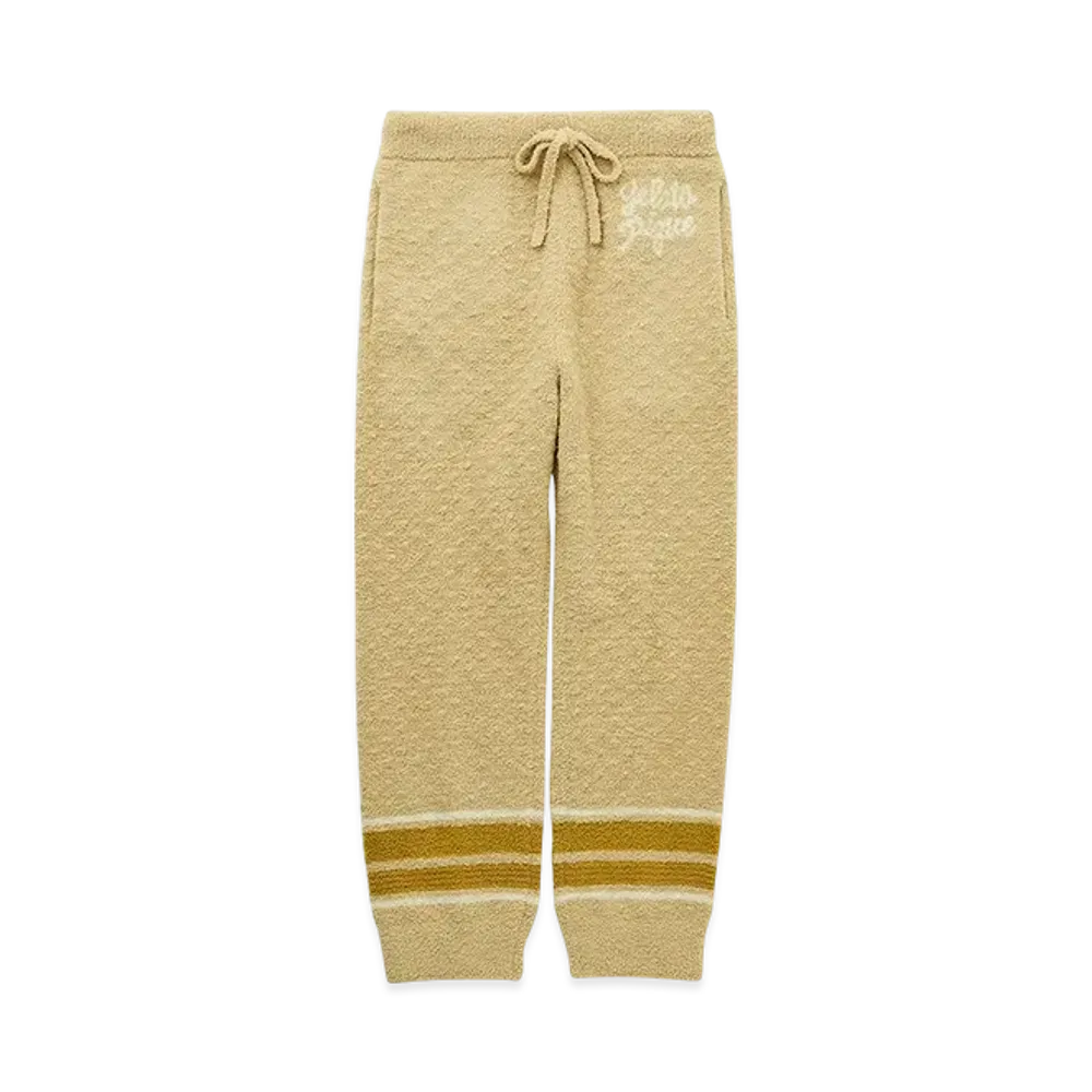 GELATO PIQUE Homme Powder Line Logo Jacquard Long Pants "Yellow"