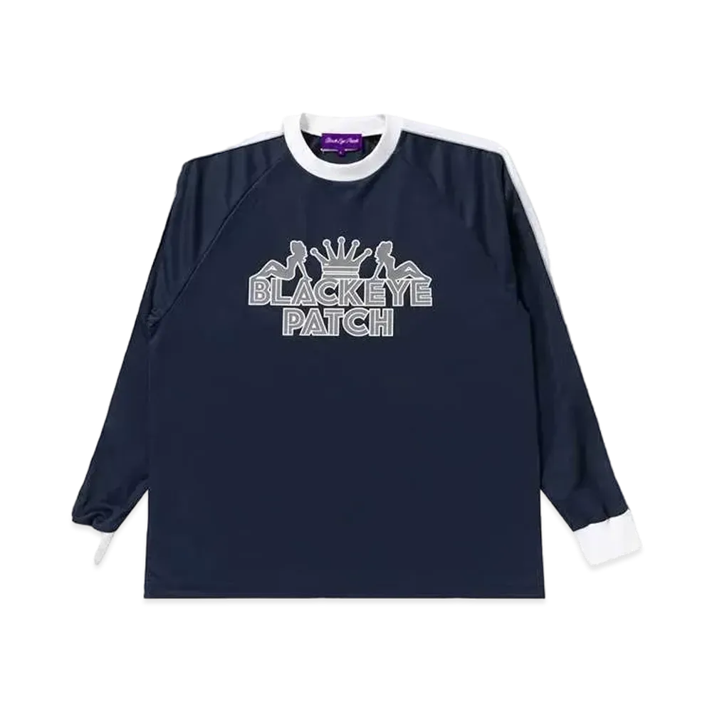 BlackEyePatch Pimp Sport Jersey L/S Tee "Navy"