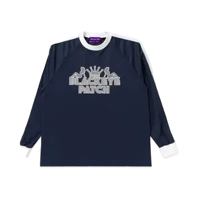 BlackEyePatch Pimp Sport Jersey L/S Tee "Navy"