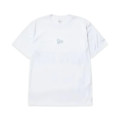 NEW ERA Performance Apparel Short Sleeve Rush T-Shirt Wordmark Regular Fit "White"