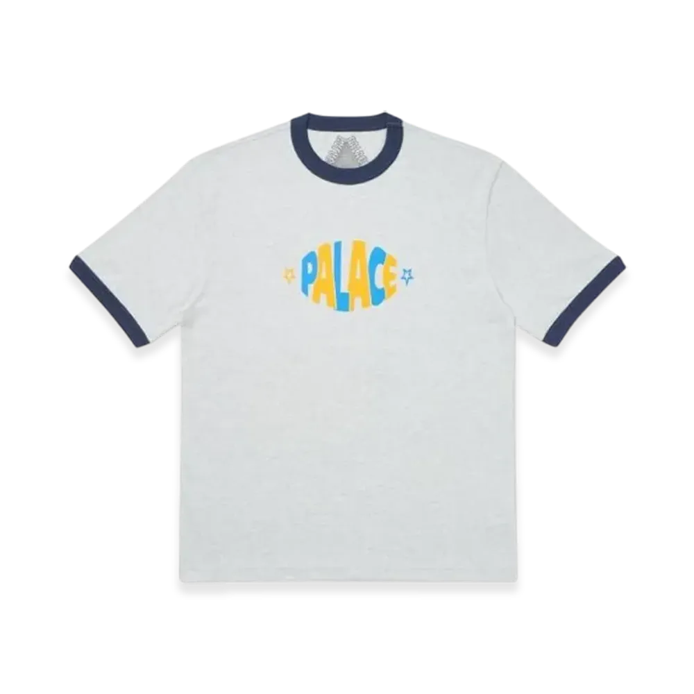 PALACE Lozenge T-Shirt "Grey Marl"