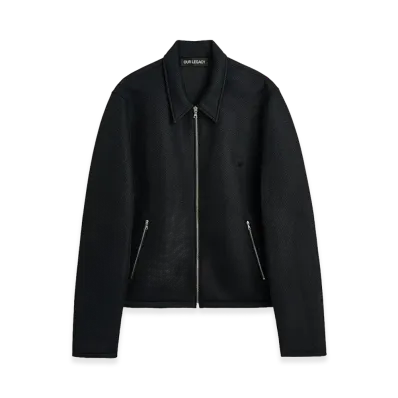 OUR LEGACY Sport Blouson "Black Mesh"