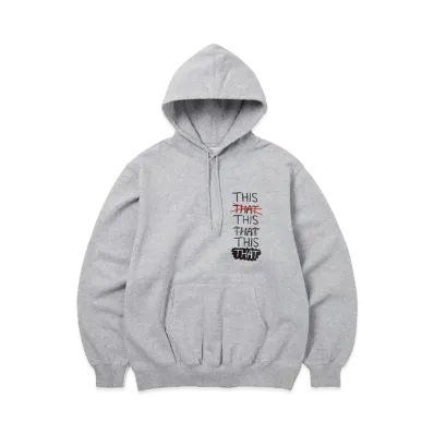 thisisneverthat THISTHAT Skate Hoodie "Heather Grey"
