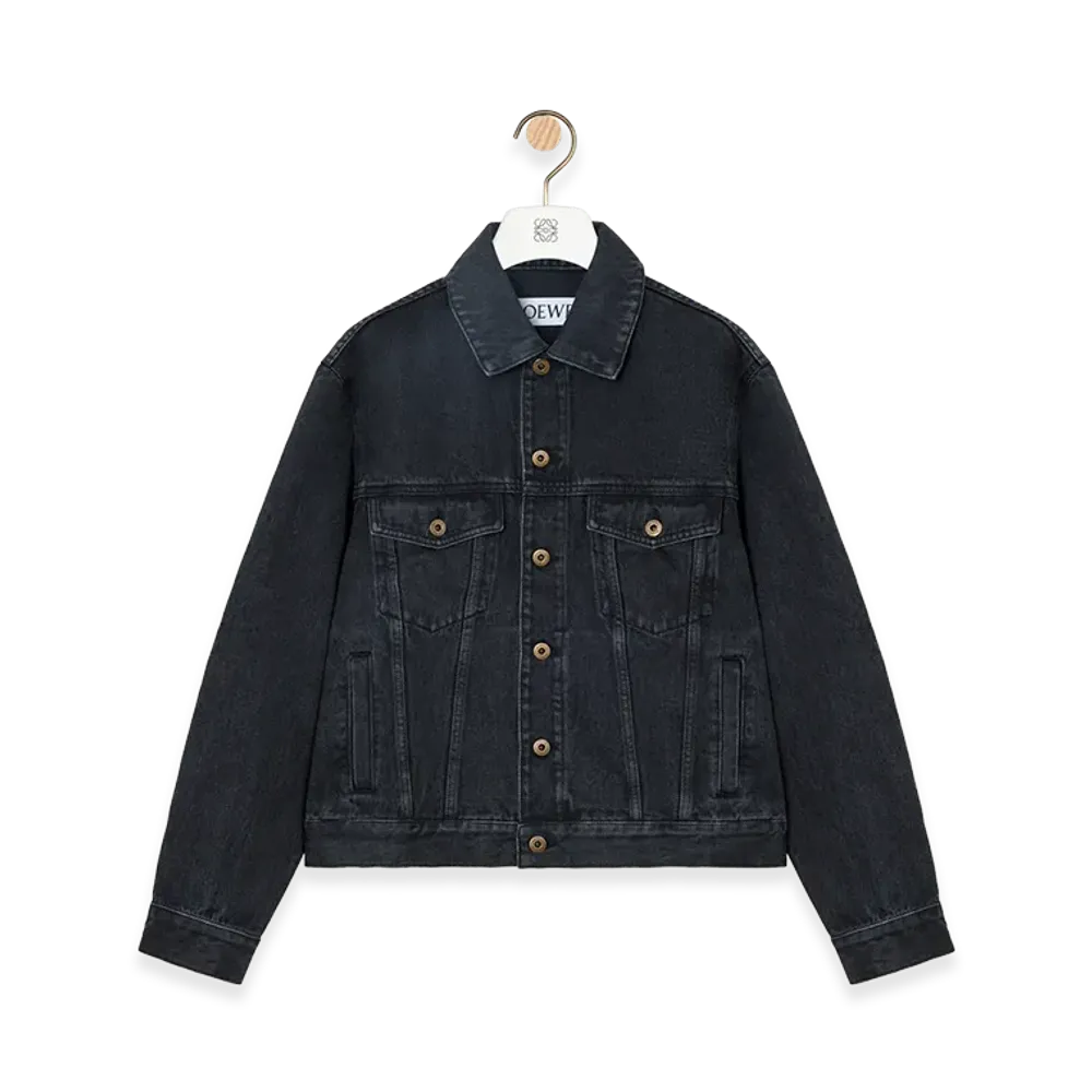 LOEWE Anagram Jacket (Denim) "Black"